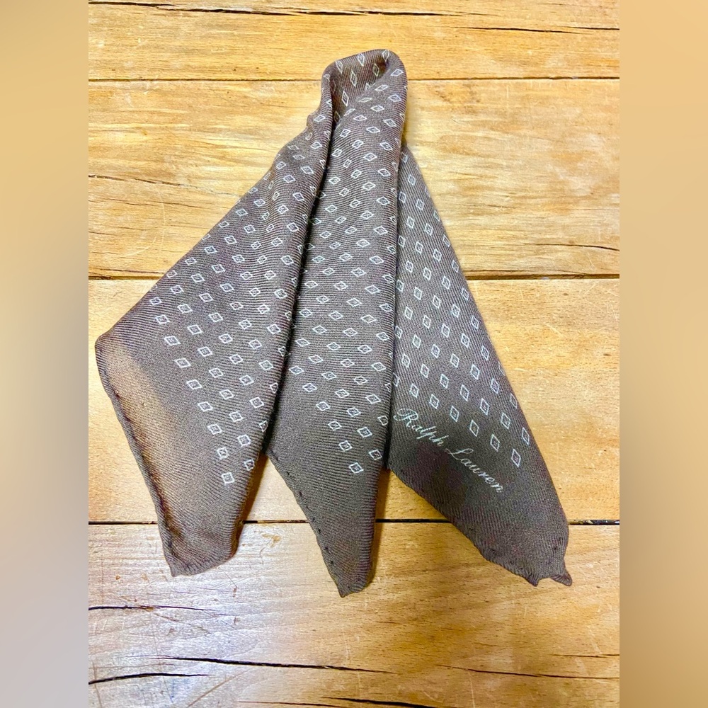 Ralph Lauren Cashmere Pocket Square
